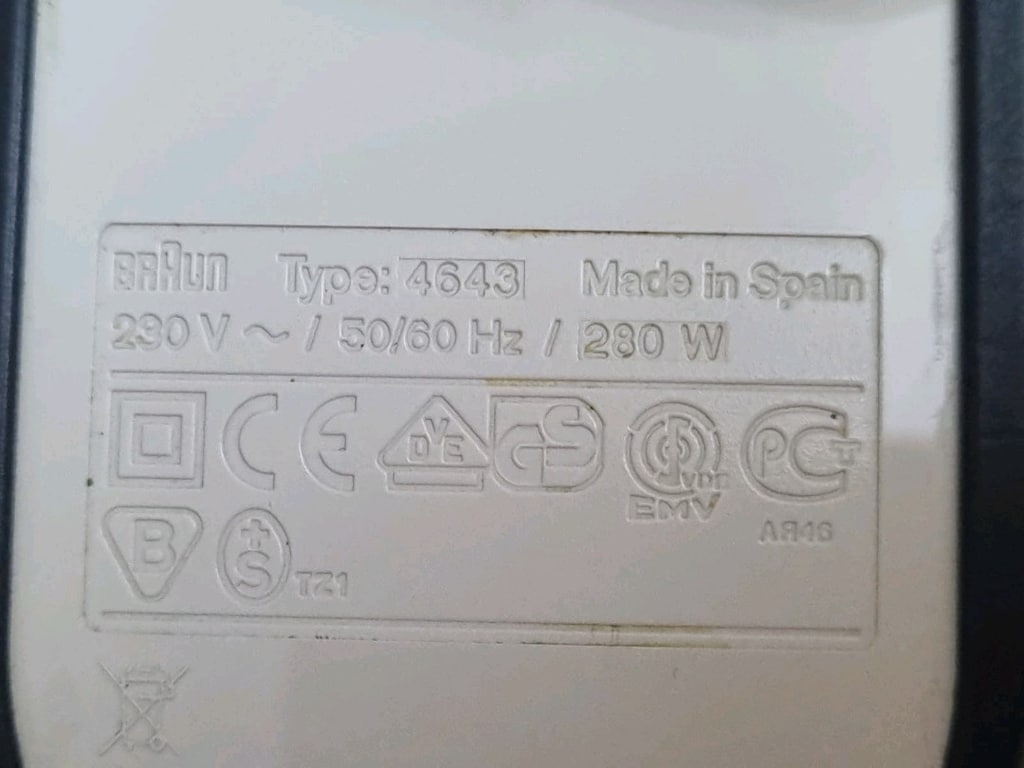 Braun { Mikser yumurta ve kek Blender } - 6
