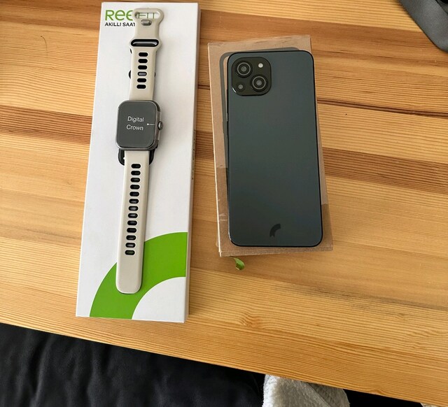 sıfır Reeder redfit akıllı saat sıfır kutulu S23 pro max 1tb telefon