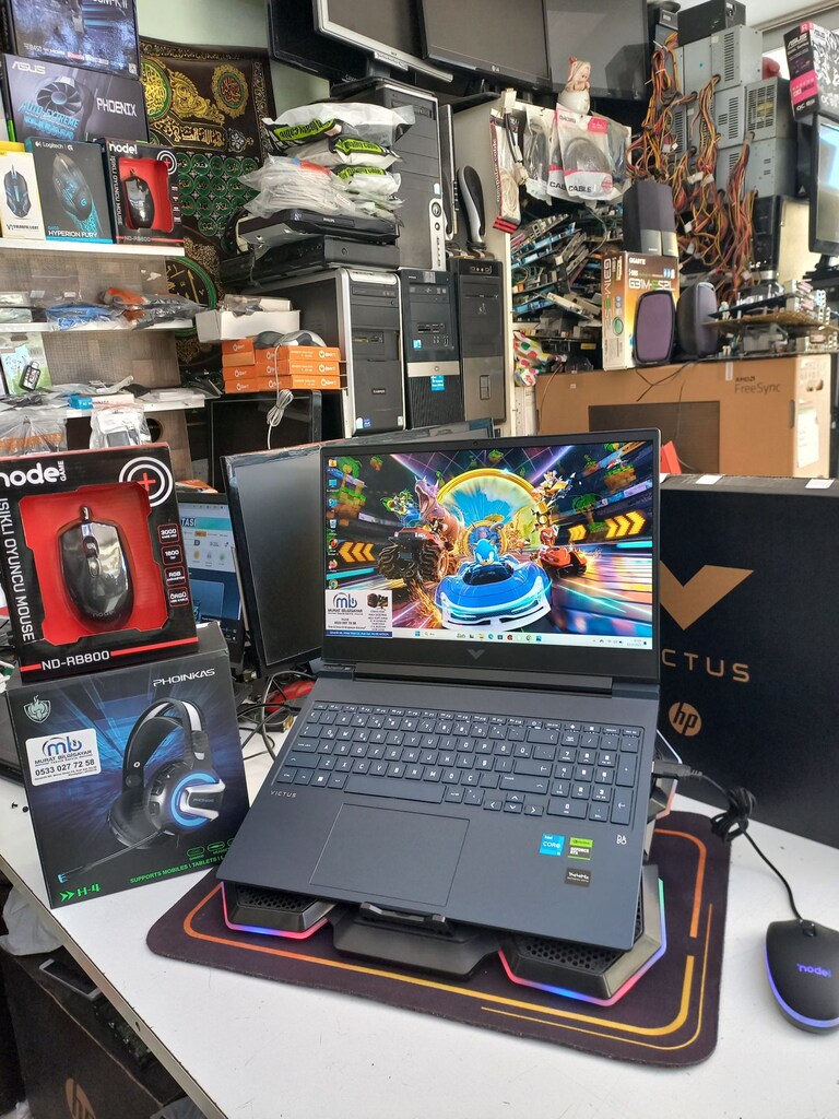 HATASIZ!!!HP VİCTUS İ5 13 NESİL 16 GB RAM 512 GB SSD M2 RTX 4050 - 5