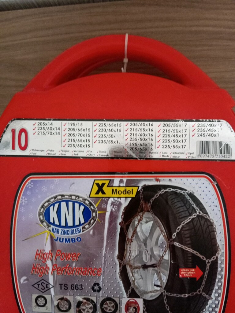 KNK KAR ZİNCİRİ X MODEL GRUP 10 - 2