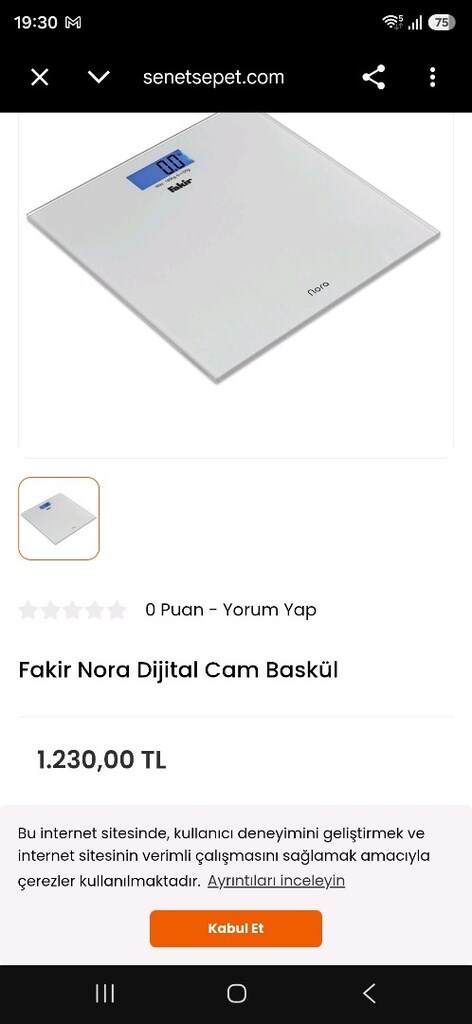 dijital cam FAKİR marka orjinal baskül - 2