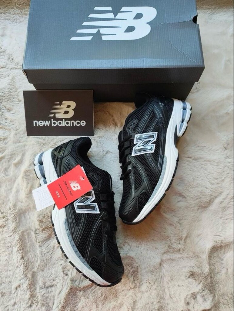 ‼‼‼BİTTİ SON 36-37-39-40‼NEW BALANCE 1906R SİYAH - 5