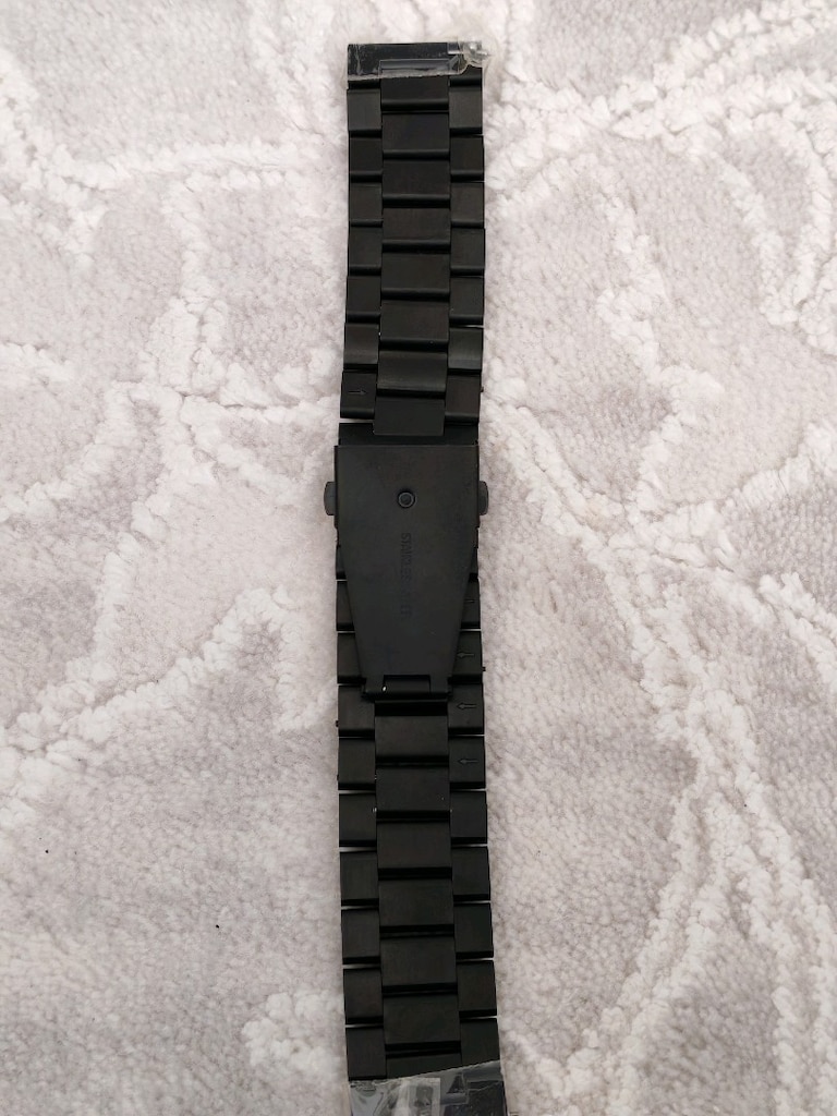 Siyah 22 mm Çelik Kordon - 2