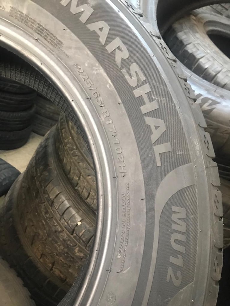 225/65r 17 Ebat Sıfır Yaz Lastiği Marshall Suv - 4