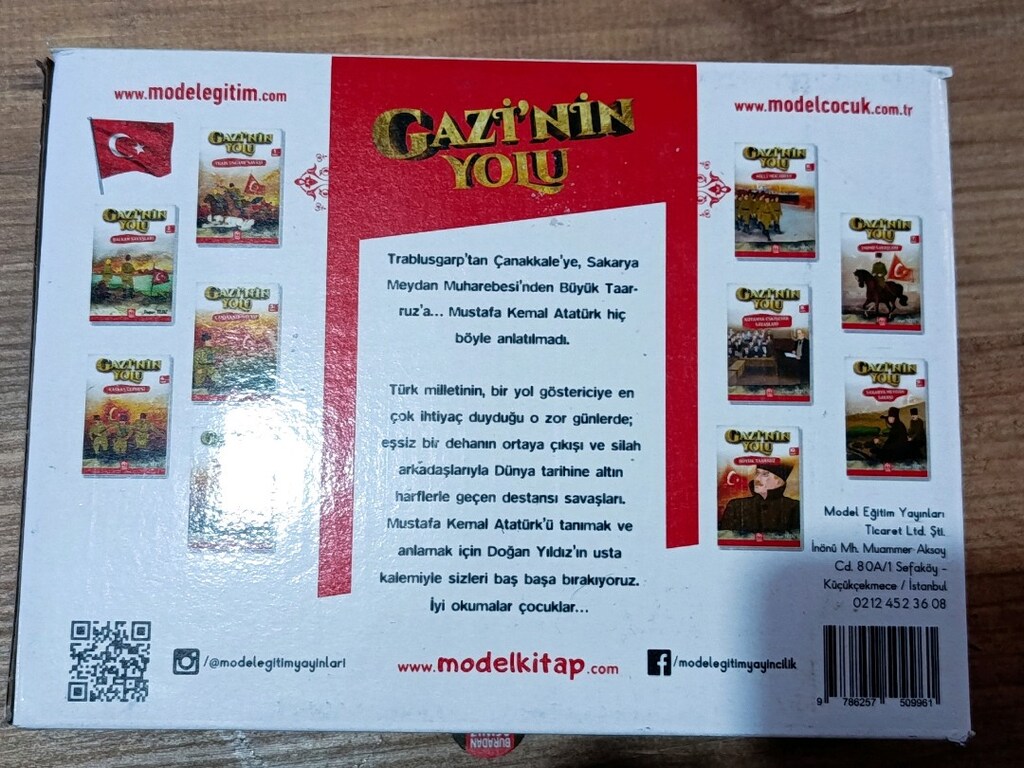 İlkokul / Çocuklar İçin "Gazi'nin Yolu" 10 Kitaplık Tam Seri - 500 TL - 3