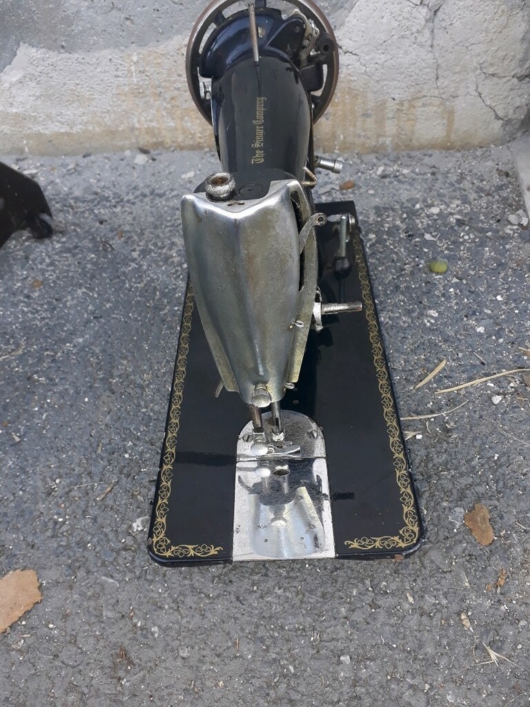 dikiş makinesi eski antika - 12