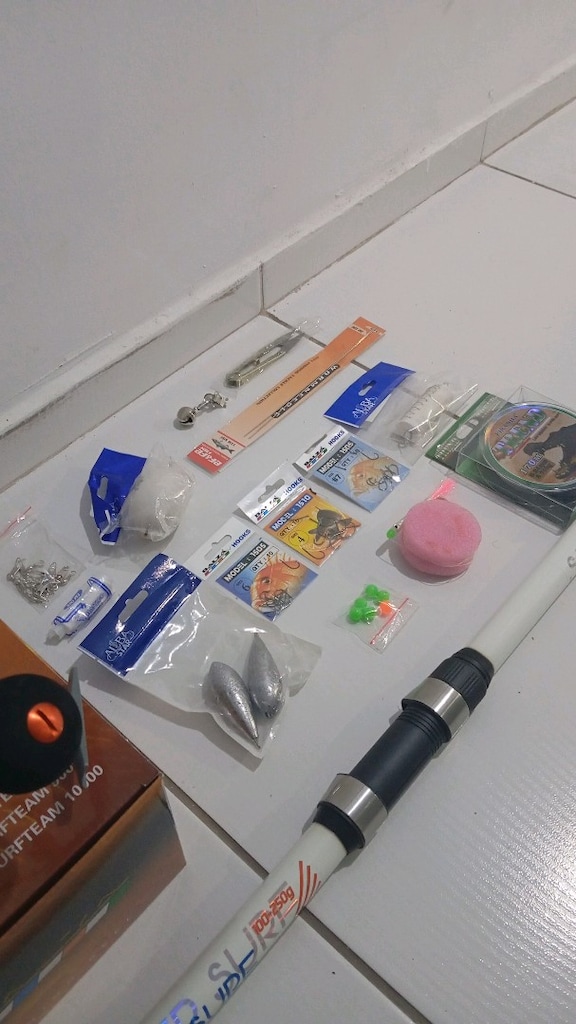 Surfcasting set... Kıyıdan uzak atışları sevenlere.. 4000tl - 3