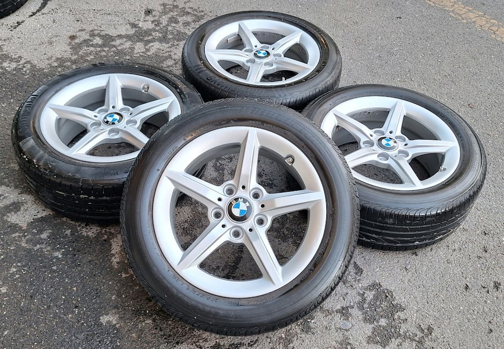 205 55 16 ORJİNAL BMW JANT LASTİK TAKIMI BMW TRANSPORTER TRAFİK İNSİNG - 7