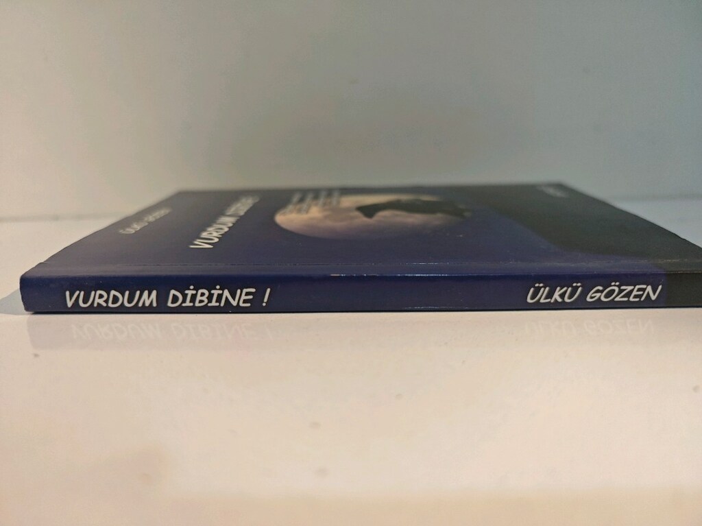 Ülkü Gözen... Vurdum dibine. imzalı şiir kitabı. - 2