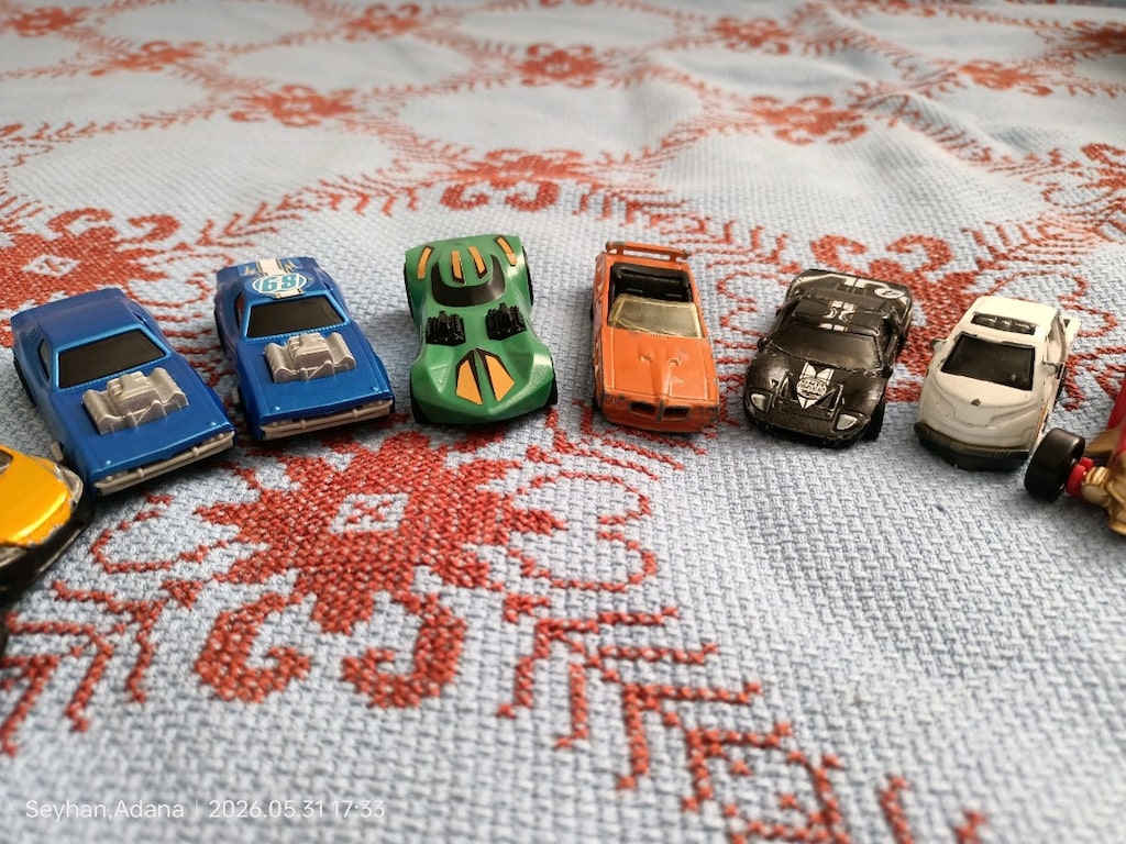 Mini Arabalar demir-metal karisik - 4