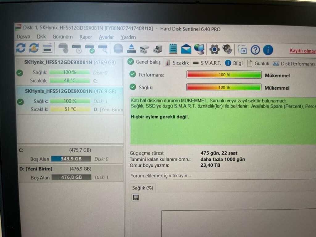 512gb ssd disk m2 - 2