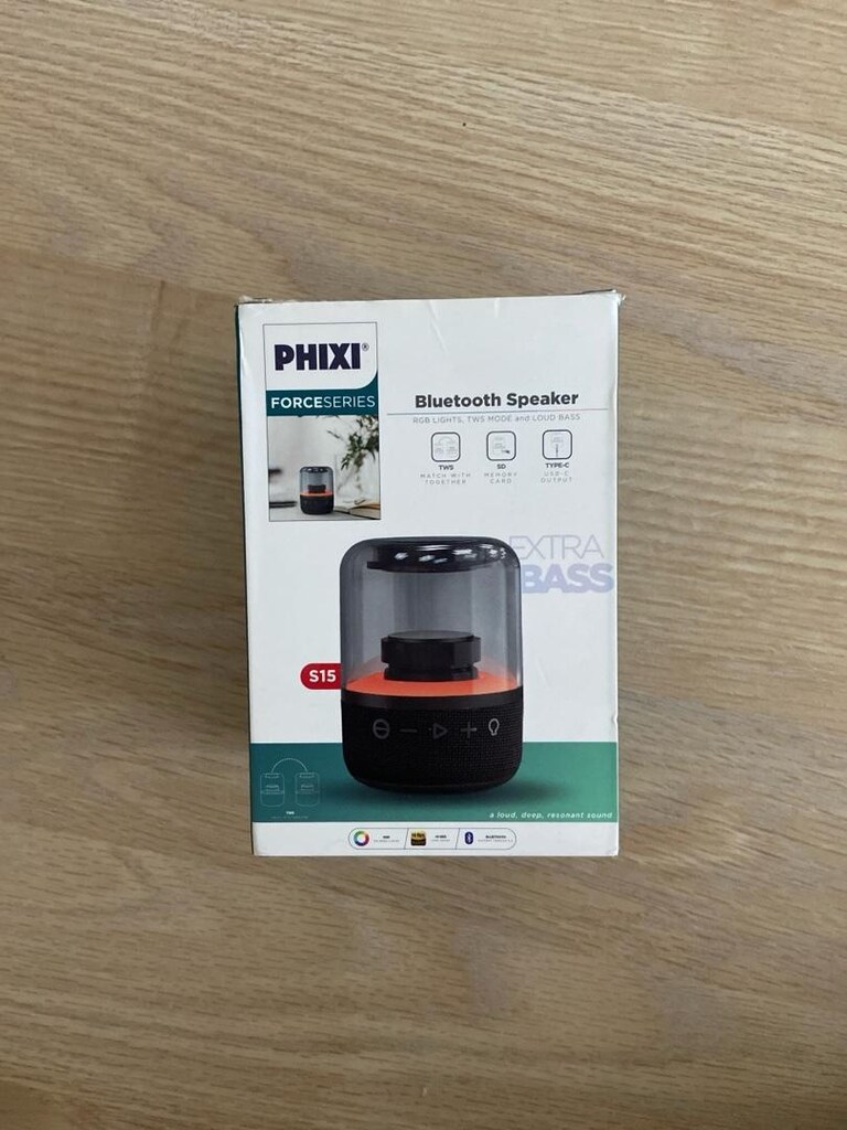 Phixi Force S15 TWS Extra Bass Bluetooth Hoparlör - 2