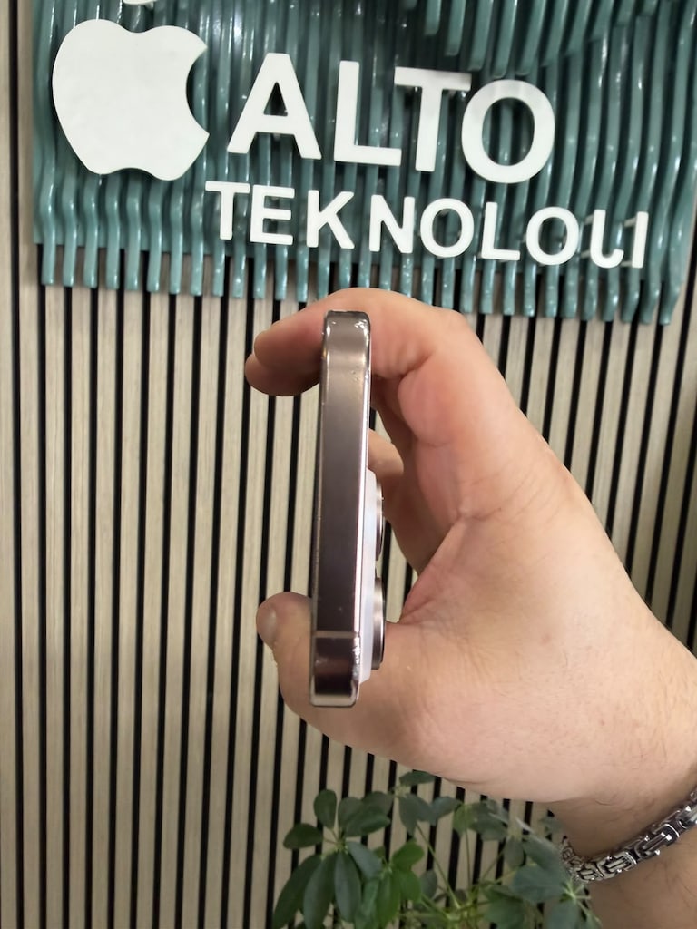 16 PRO 256 GB ÇÖL TİTANYUM AVRUPA 12 AY AÇIK ! - 4