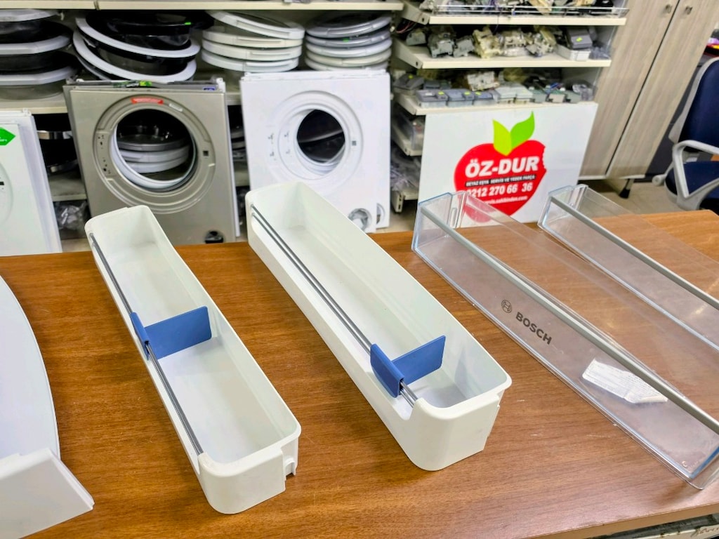 Bosch KSU49631NE Orijinal Buzdolabı Cam Rafı - Çıkma 2. El / Özdur Tek - 10