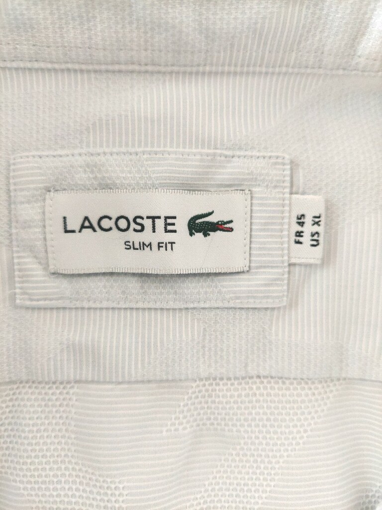 LACOSTE erkek dokulu-desenli gömlek - 7