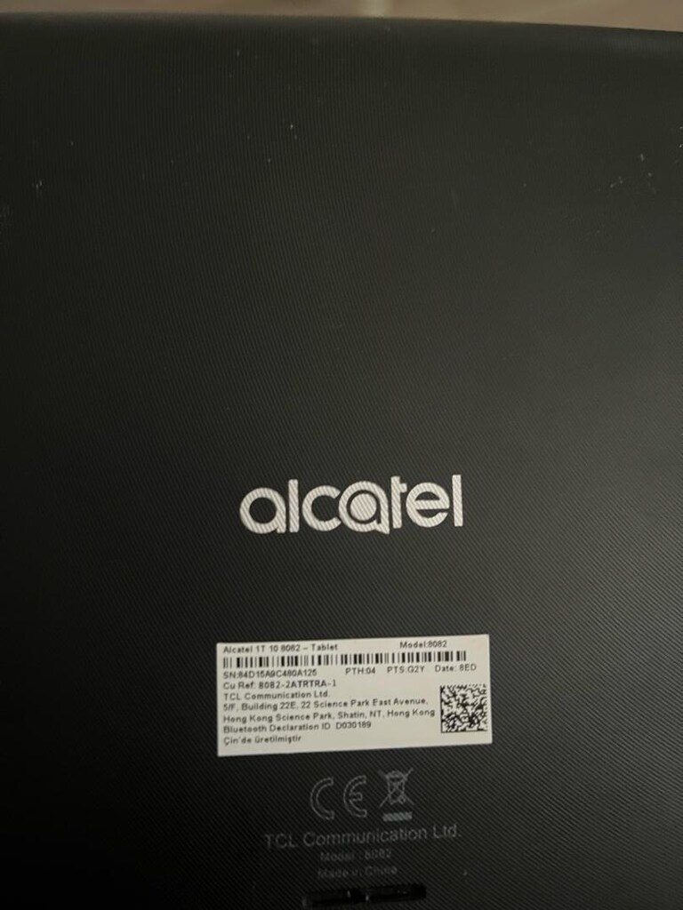 tablet alcatel - 4