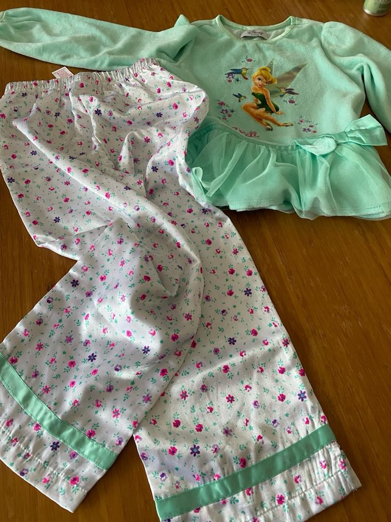 Tinker Bell Desenli Pijama Takımı - 9