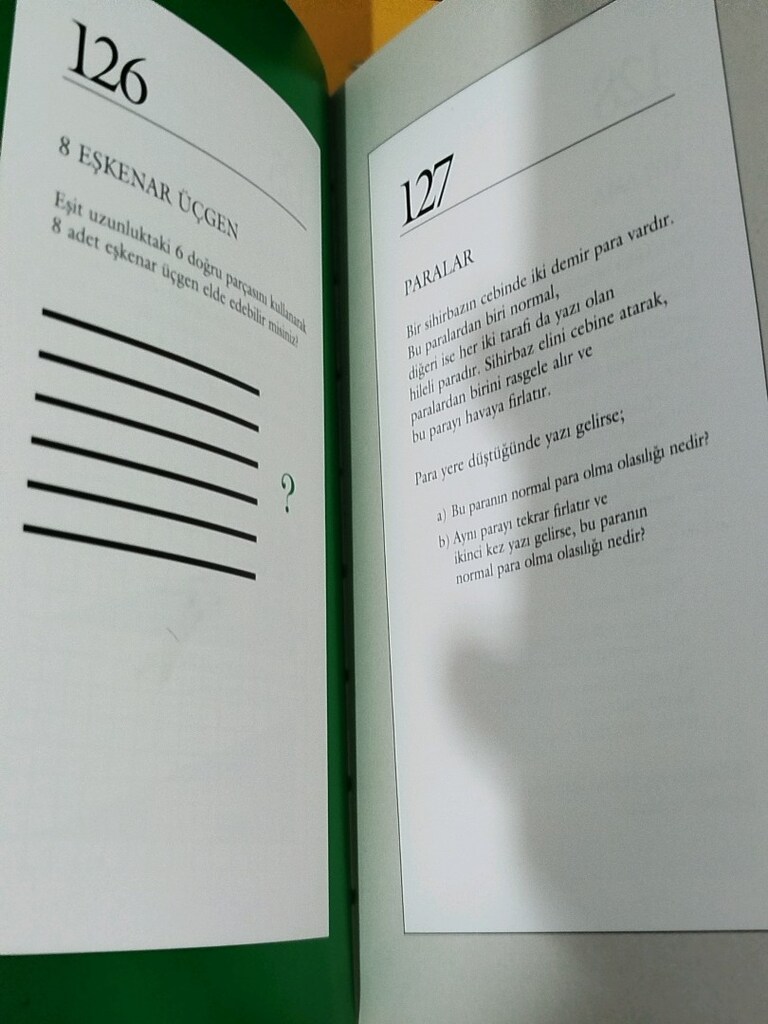 ZEKA OYUNLARI 1,2,3, TÜBİTAK Yayınları, topam 600 soru ve cevapları - 7