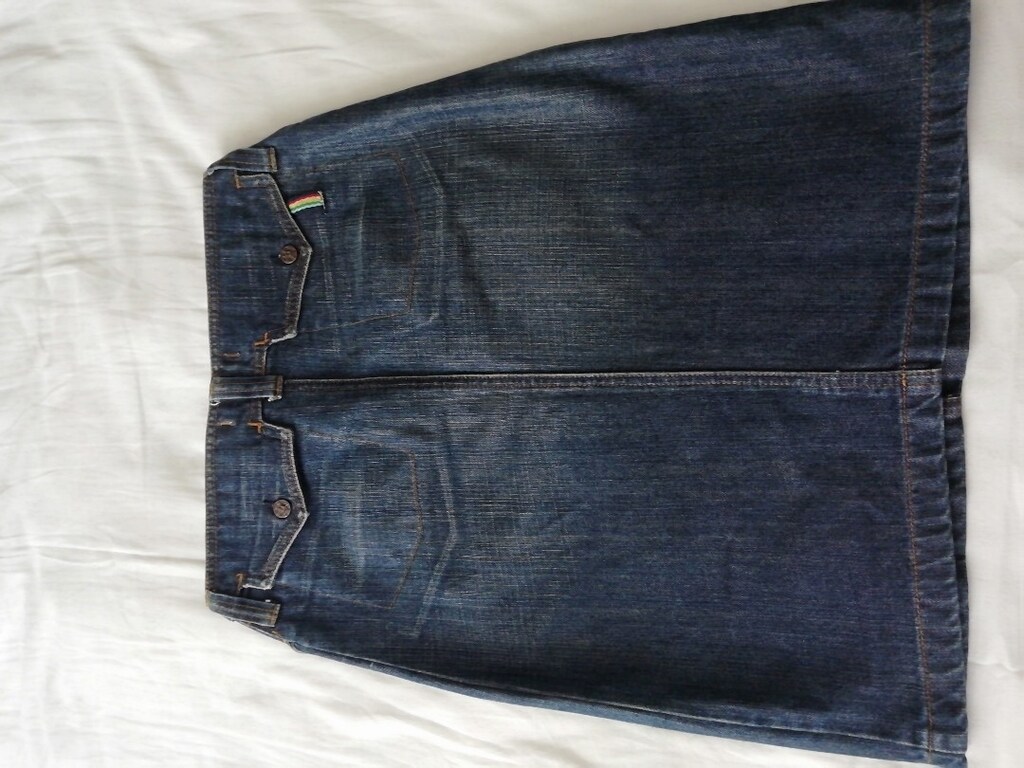 Collezione Kısa Jeans Etek - Kot Etek - 3