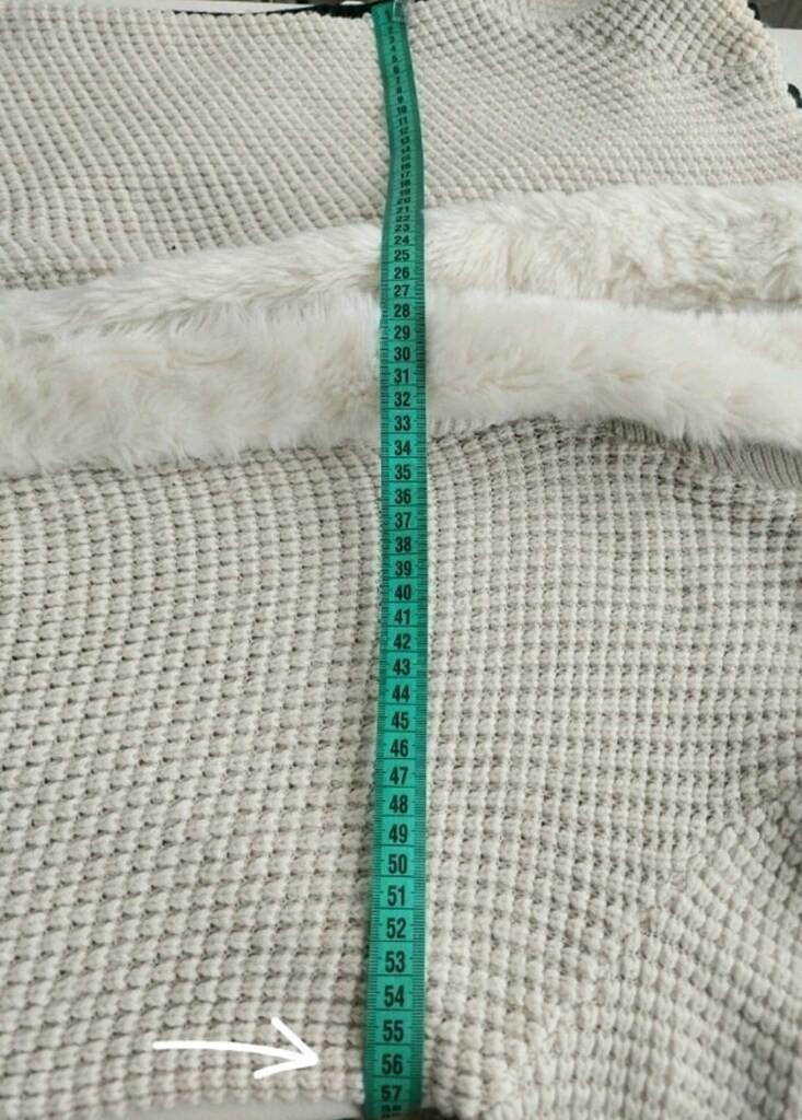 LCW Peluş Şal Yaka akrilik ekru Hırka - 11