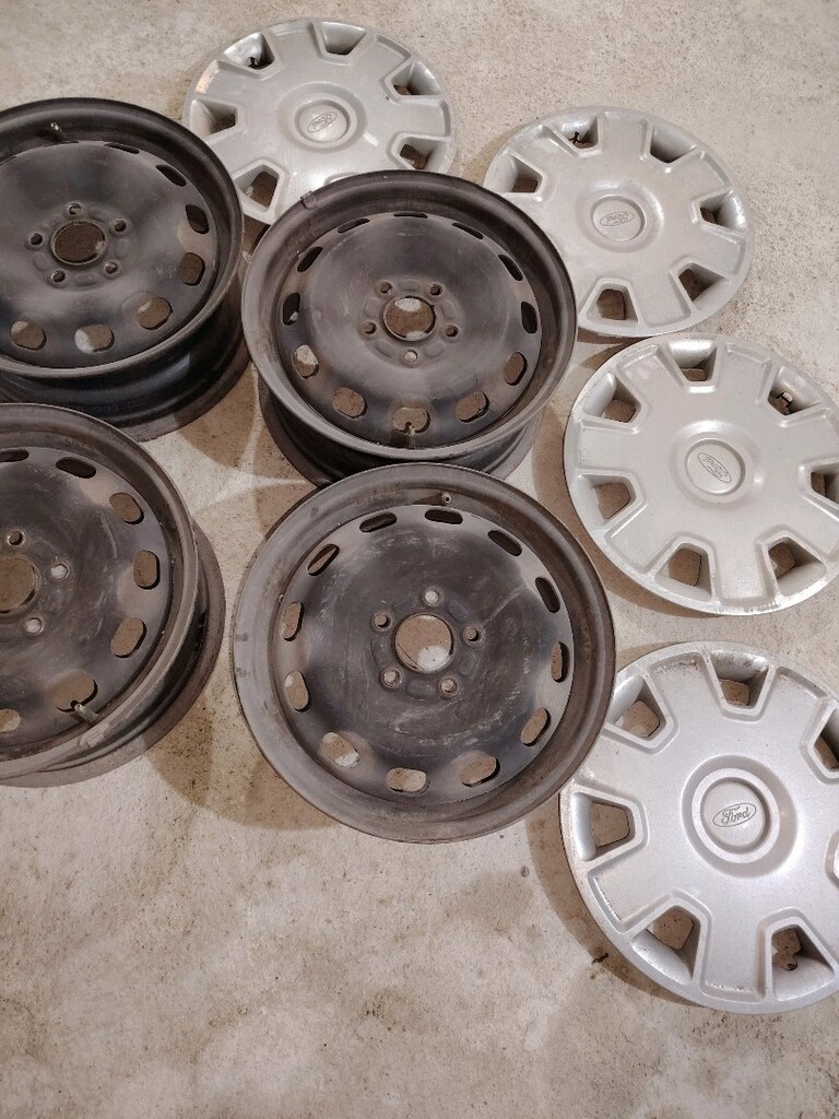 Ford focus 15 inç 5x108 jant SİBOPLAR yeni Tamir kaynak düzeltme yok - 2