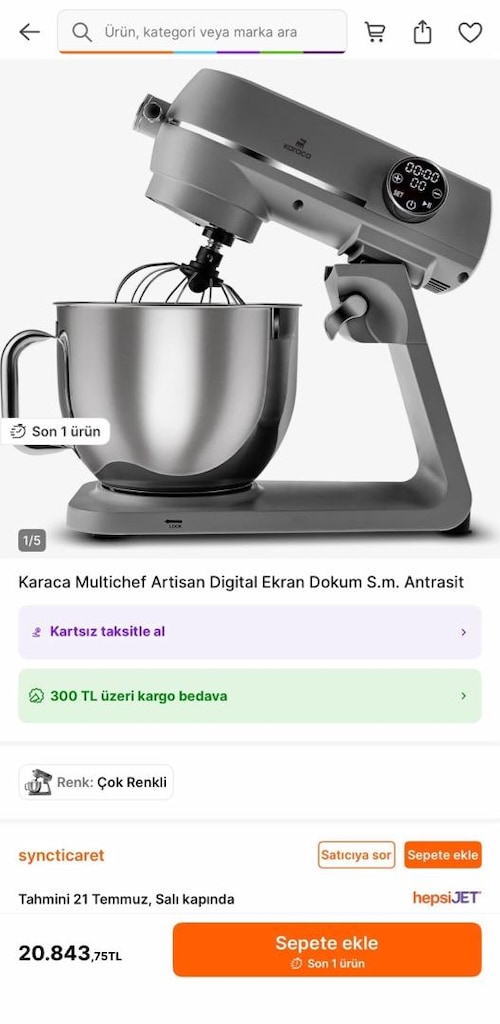 Hamur uğurma makinası - 2