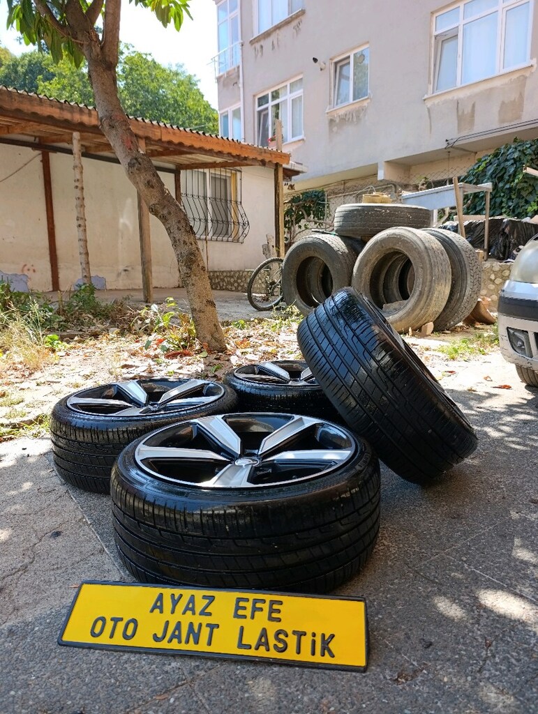 18 INÇ 5*100 BABAYAGA JANT LASTİK TAKIMI - 8