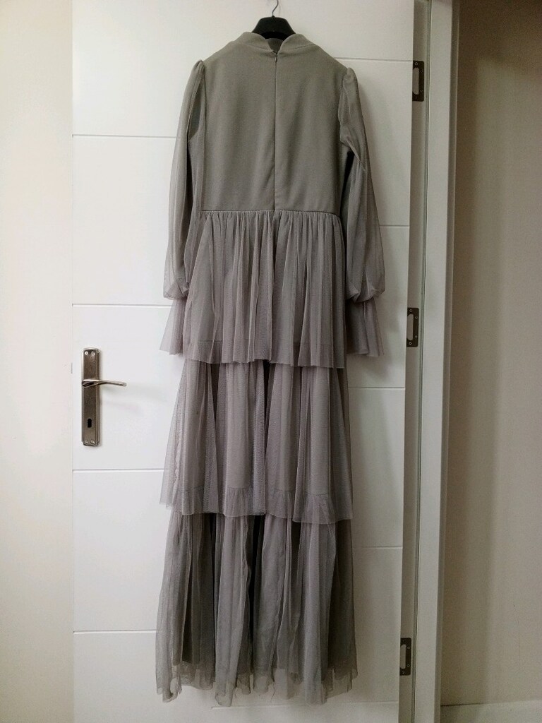Hennin Marka Tüllü Elbise - 4