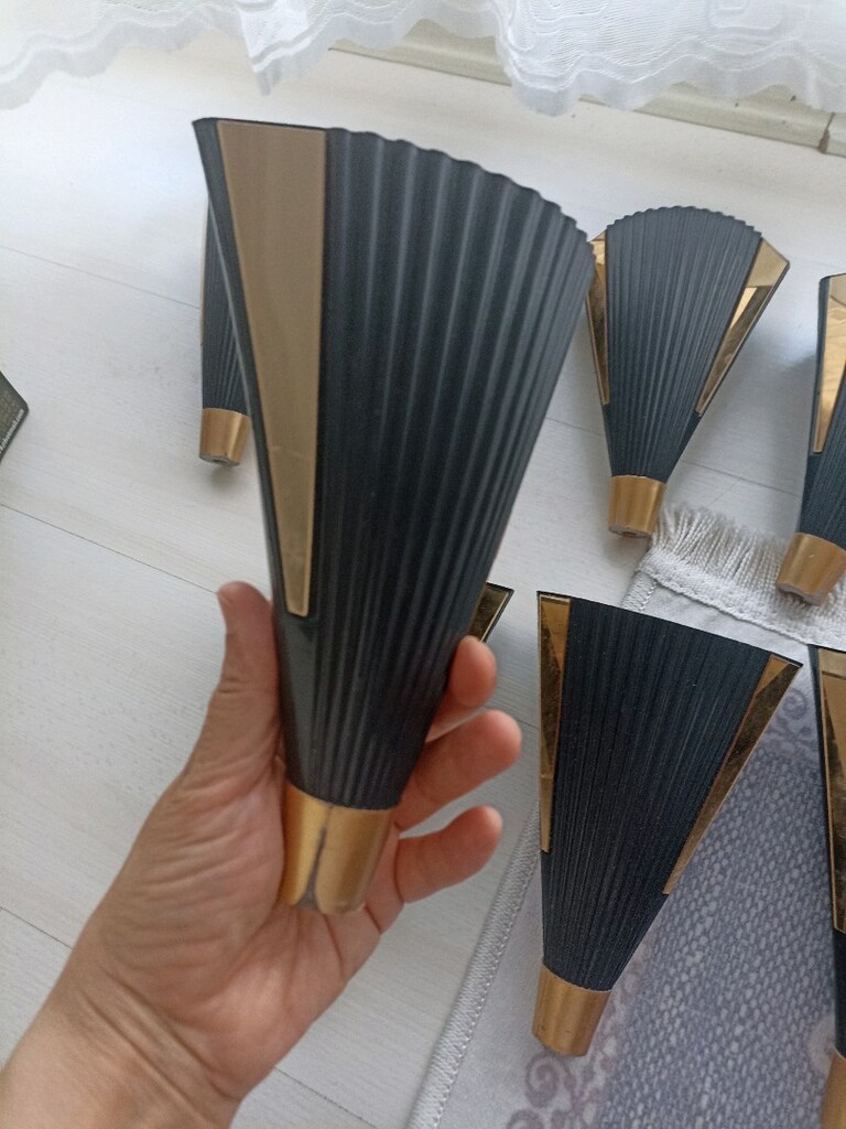 8 plastik koltuk baza kanepe ayağı - 3