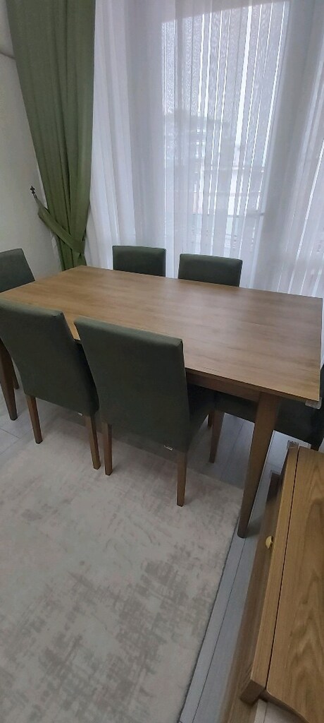 Kelebek Mobilya 6 kişilik yemek masası - 3