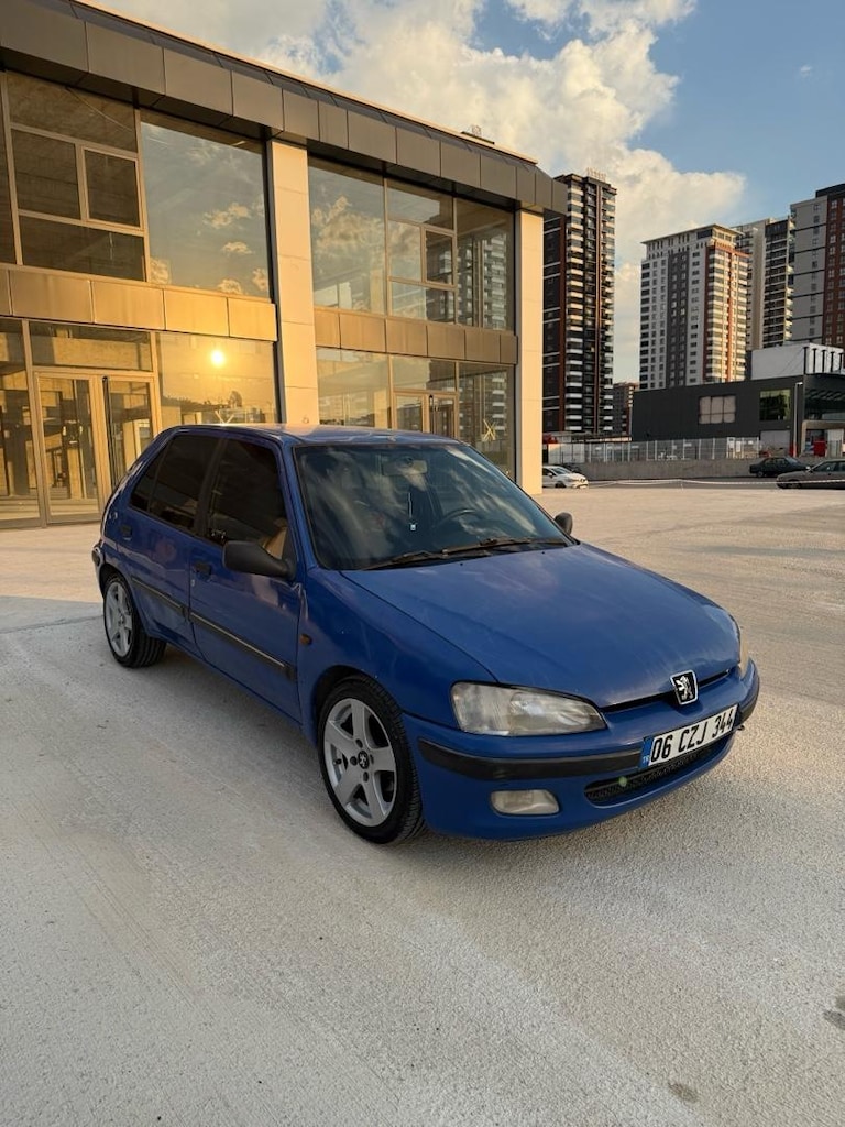 1999 MODEL MAVİ PEUGEOT 106 - 6