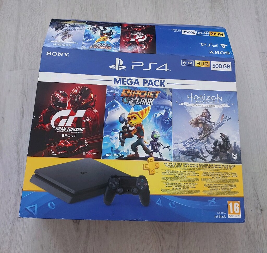 Az Kullanılmış, Kutusunda PlayStation 4 (2 Kol + Oyunlar Dahil) - 9