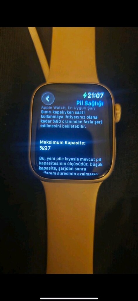 Apple Watch 9 41 mm yıldız ışığı - 5