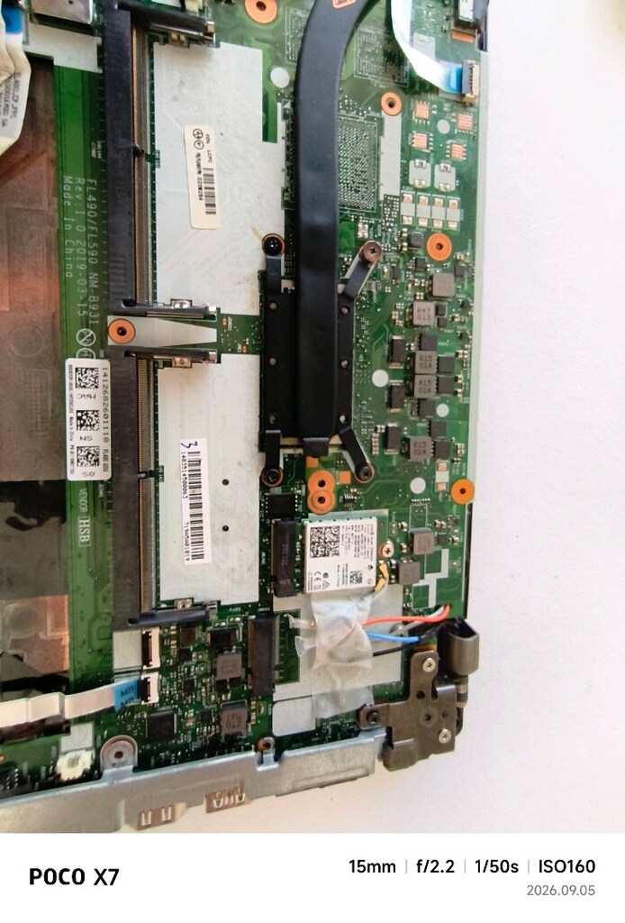 Lenovo ThinkPad L490 Yedek parçaları - 8