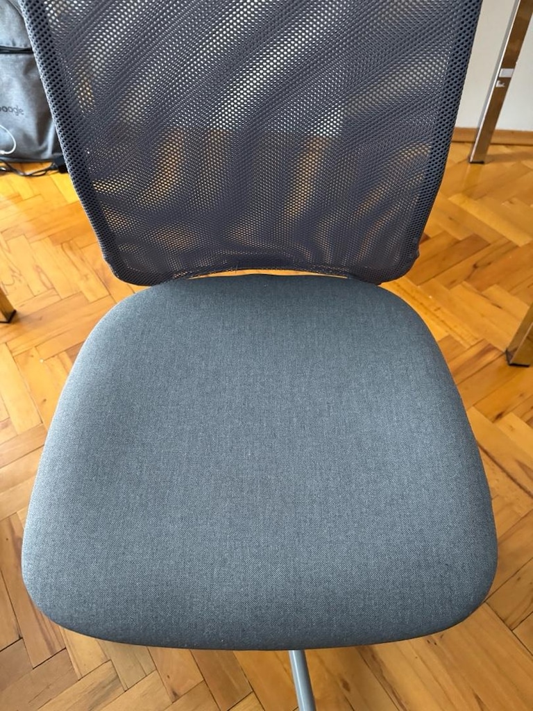 IKEA TOBERGET Gri Çalışma Sandalyesi – Yeni Alındı - 4