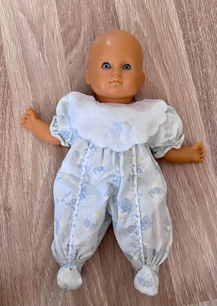 Alman Zapf Antika Oyuncak Bebek - 5