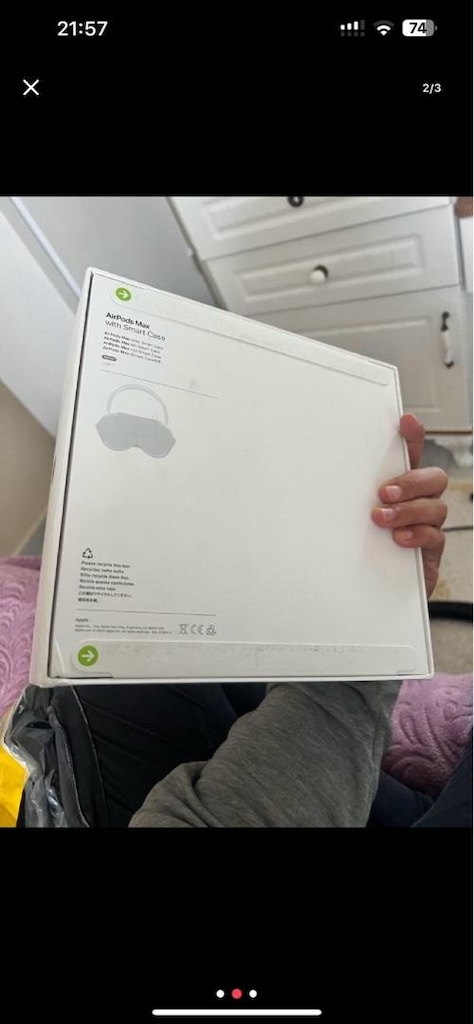airpods Pro Max 2 kulaklık İphone telefonla takas olur - 2