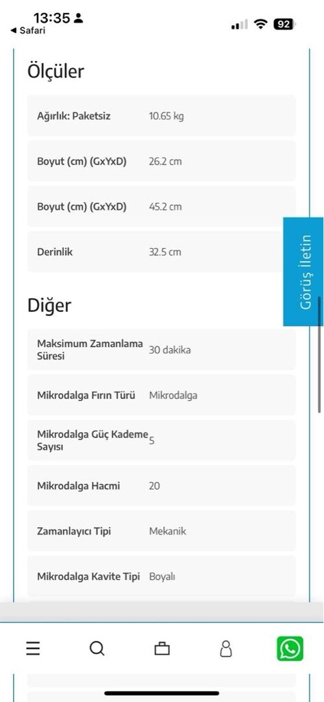mikro dalga BEKO - 2