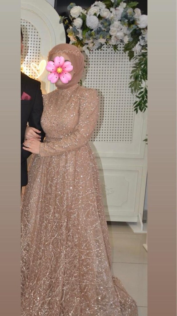 Tesettür Abiye Elbise - 3