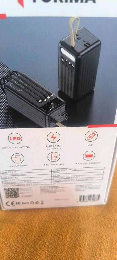 TAM 80.000 mAh powerbank(22.5 W) - 8