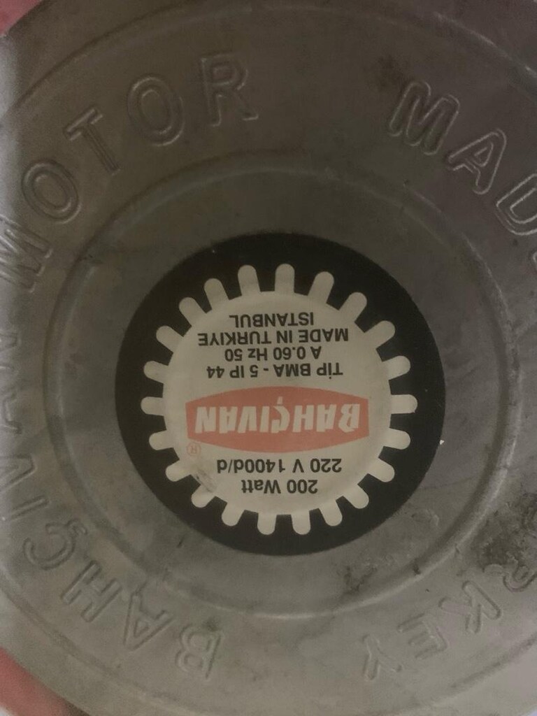 sanayi tipi pervane fan hava cekici 50cm capinda 200Watt - 2