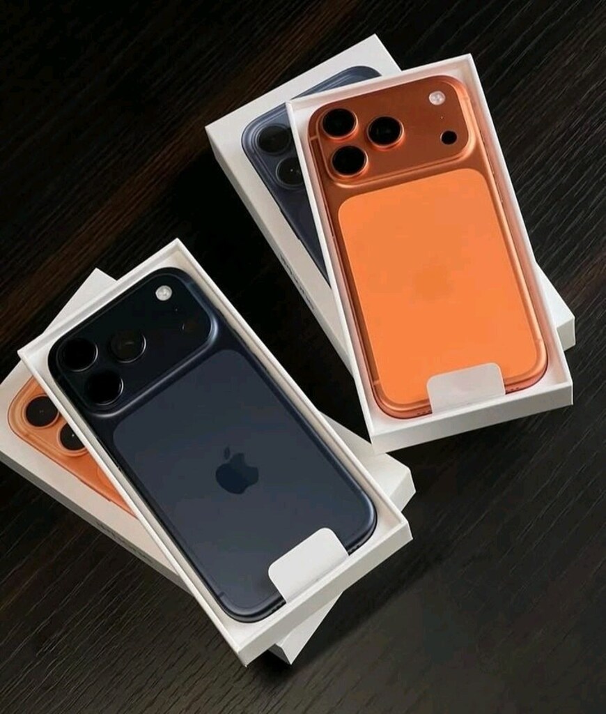 İPHONE 17 PRO MAX KOZMİK RENKLERİ