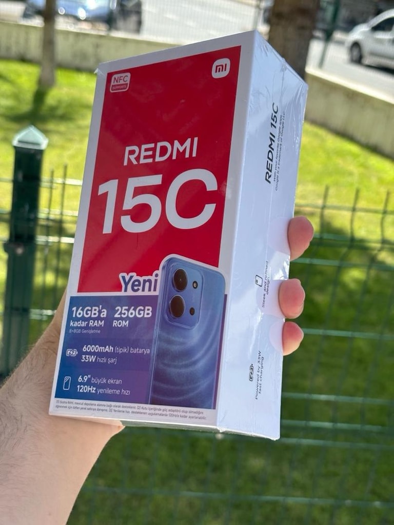 REDMİ 15 C SIFIR KAPALI KUTU - 3