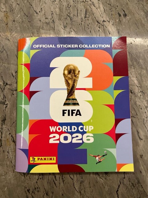 Panini Fifa World Cup 2026 Sticker Album (ful dolu)