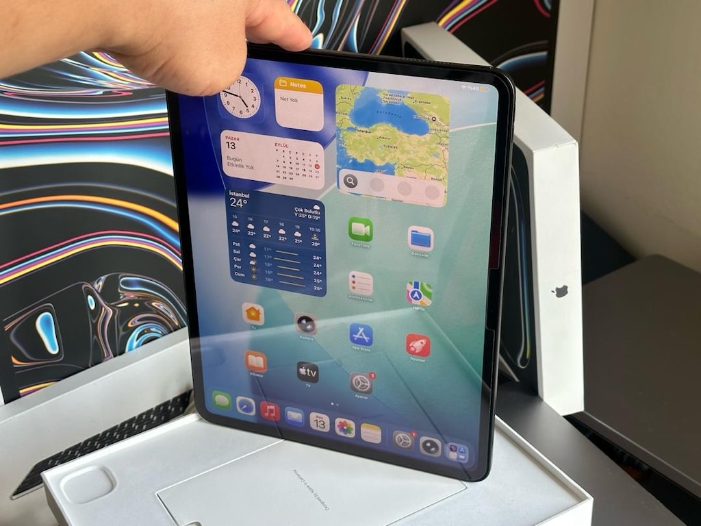 İpad pro M4 çipli 13” 256 gb hafıza - 6