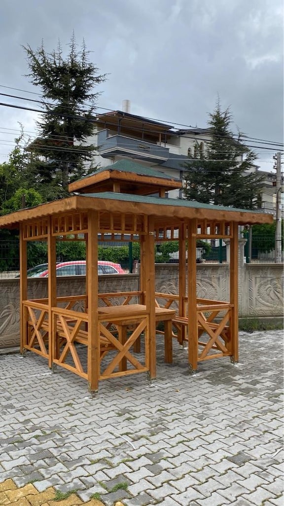 ahşap kamelya - 2