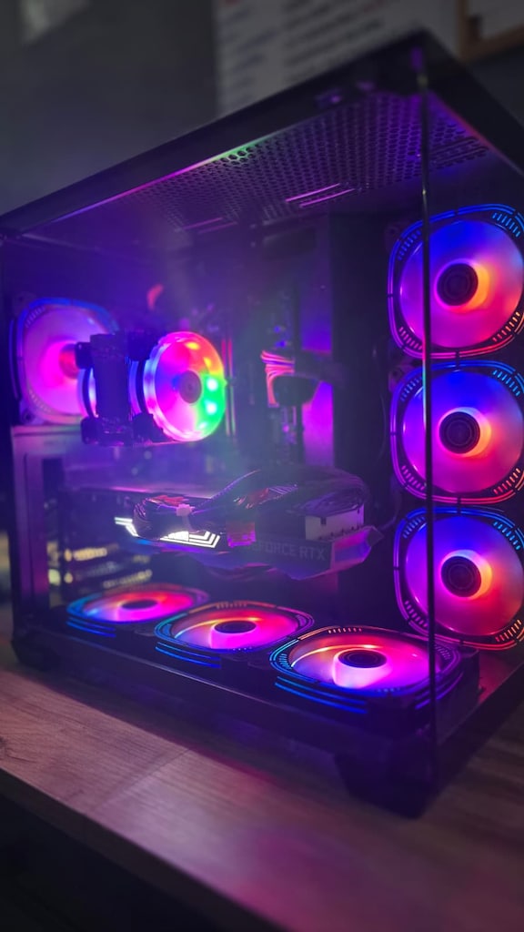 RYZEN 5 5600 & 1TB M2 & RTX3070Tİ & 32GB RAM & AKVARYUM KASA - 9