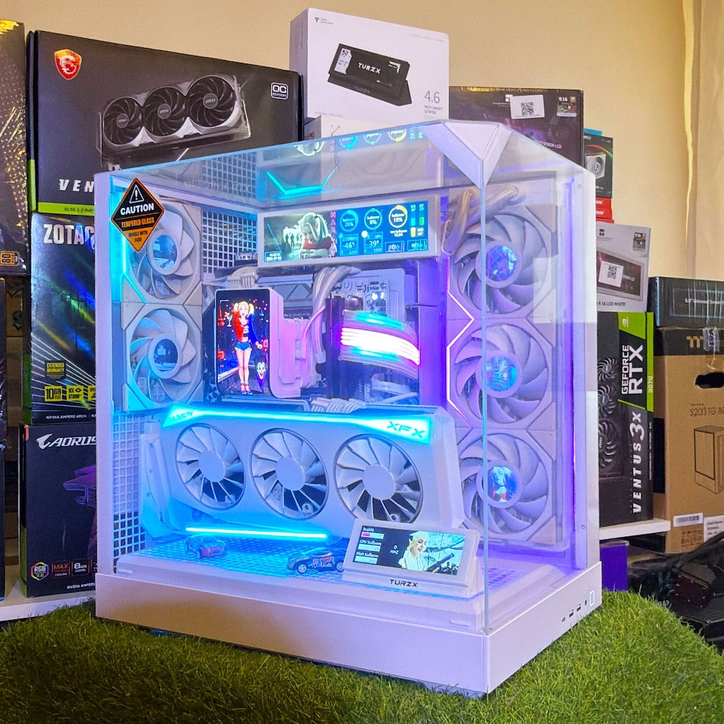 ULTRA PERFORMANS BEYAZ SETUP (Ultra 7 265K & RX 9070 XT) - 7