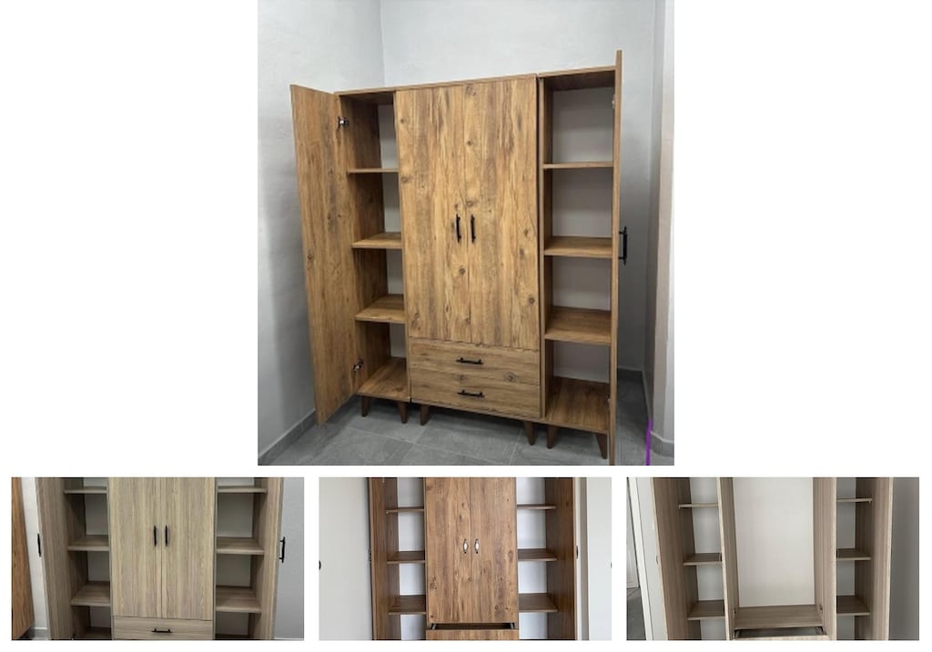 4 kapaklı elbise dolabı oloiunuync - 4