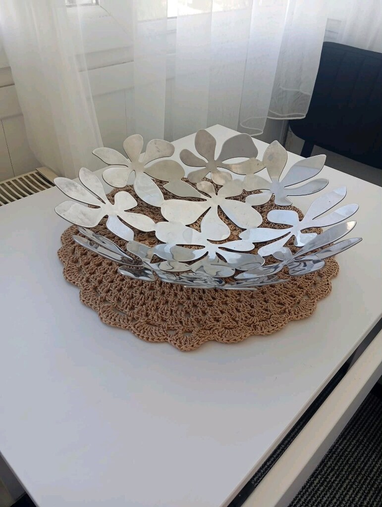 IKEA STOCKHOLM 42 cm paslanmaz çelik dekoratif kase/tabak - 3